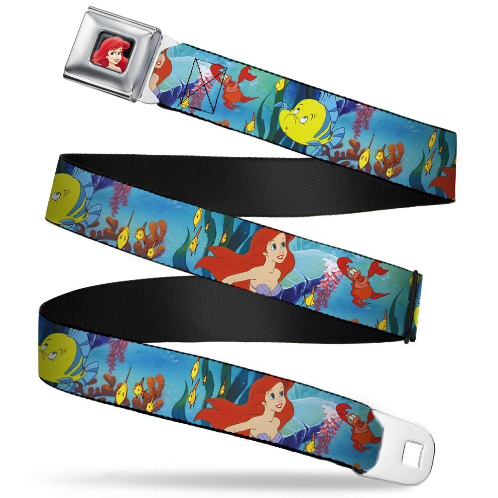8366 Seatbelt Belt Little Mermaid Ariel Regular